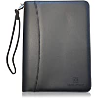 Lautus Designs Carpeta organizadora y carpeta organizadora con cremallera para tablet de 8 pulgadas y bloc de notas…